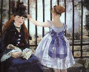 Edouard Manet Gare St.Lazare oil painting